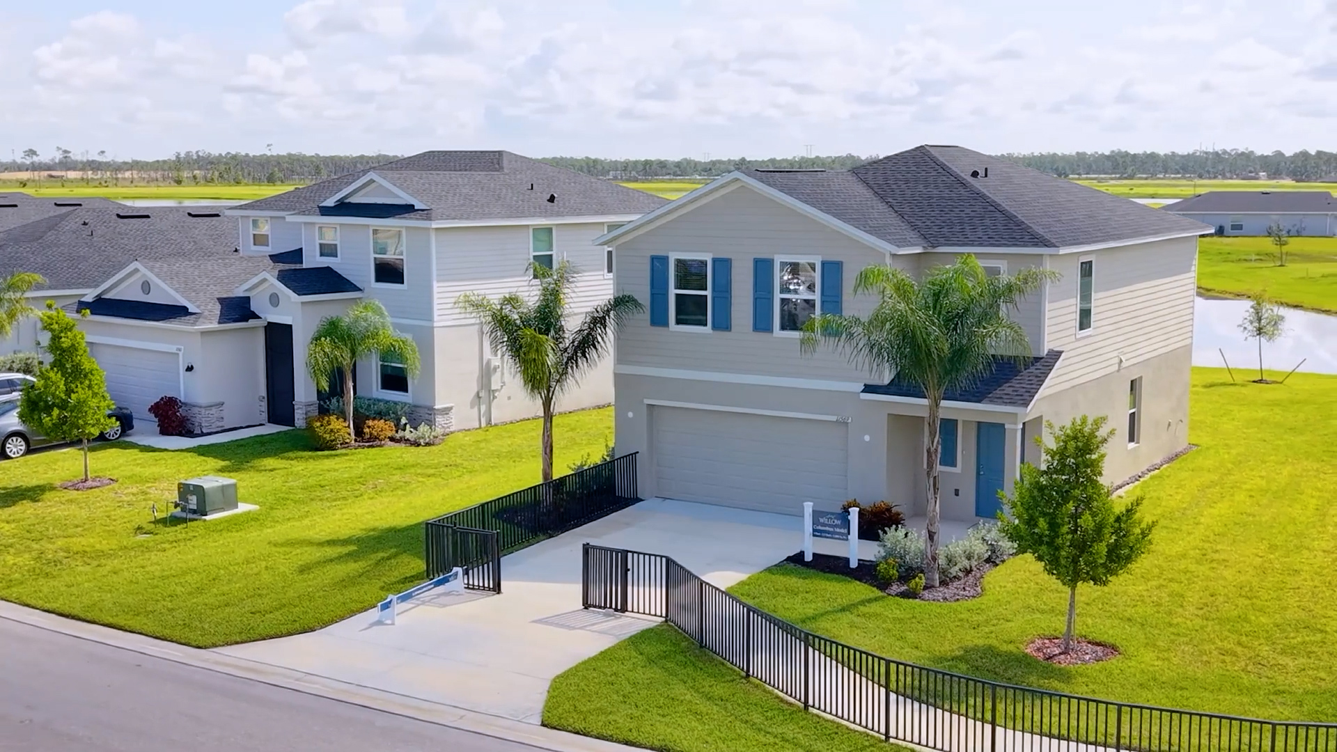 New Lennar homes at Willow in Punta Gorda, Florida